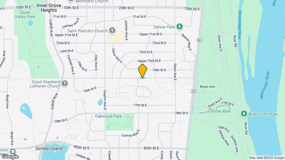 3760 75th St E Map and Location Details