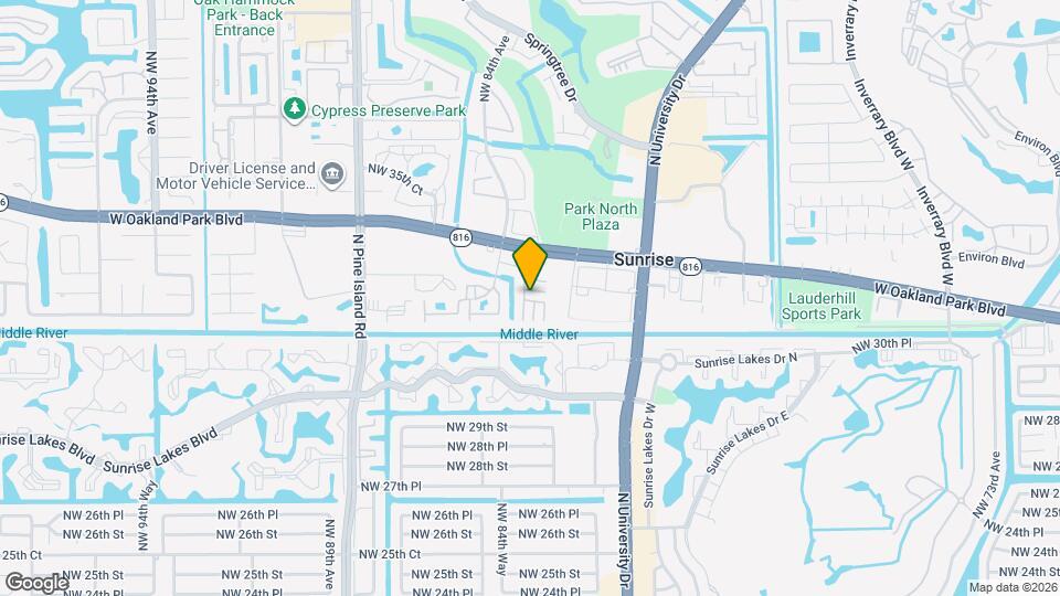 3220 NW 84th Ave Map and Location Details