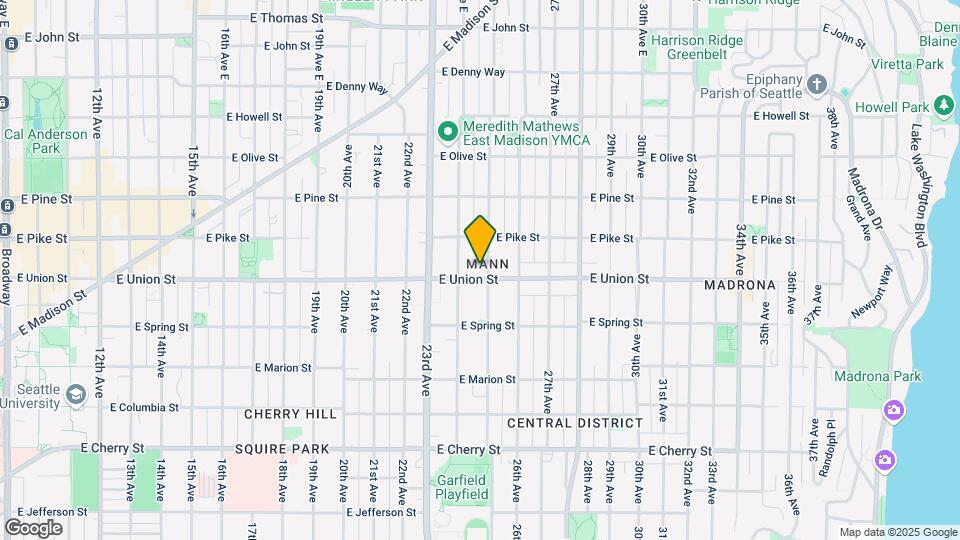 2420 E Union St Map and Location Details