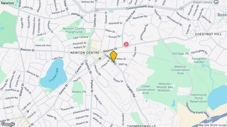 115 Langley Rd Map and Location Details