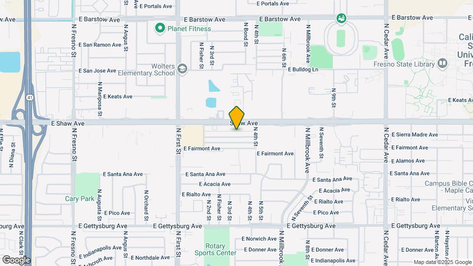 3363 E Sierra Madre Ave Map and Location Details