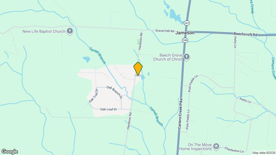 1438 Hardison Rd Map and Location Details