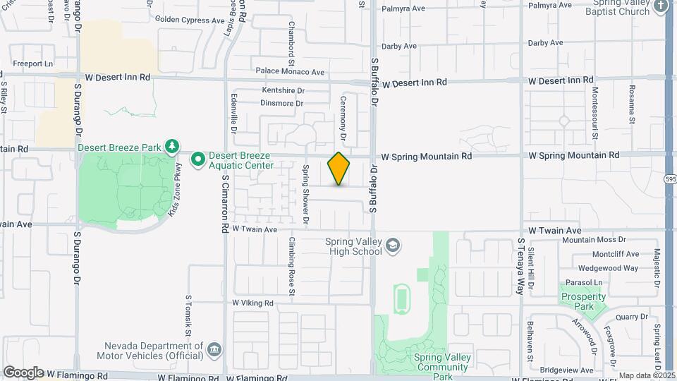 7881 W Rainshower Dr Map and Location Details