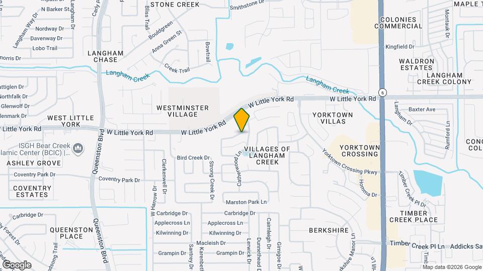 16523 Beckland Ln Mapa y Detalles de la Ubicación