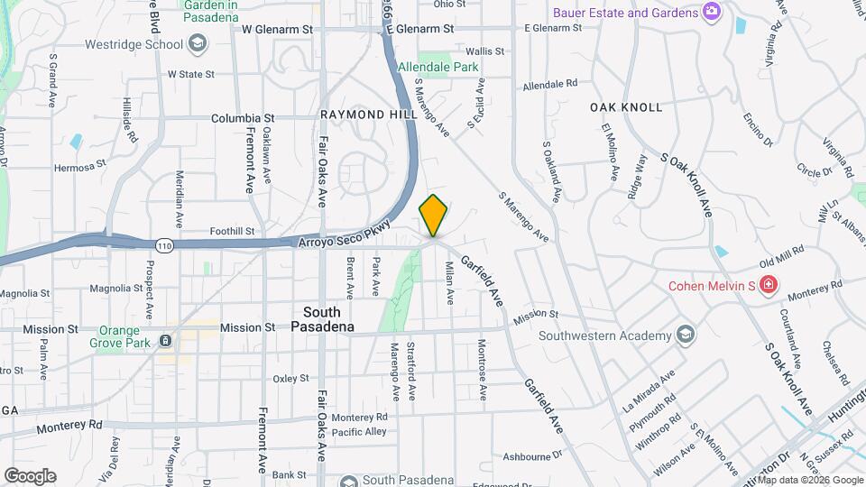 607 Garfield Ave Map and Location Details