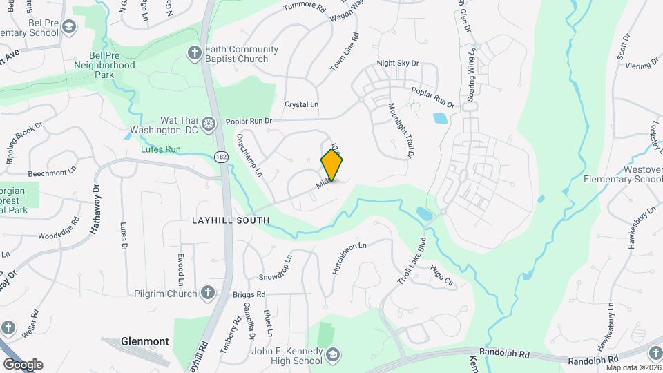 13221 Black Walnut Ct Map and Location Details