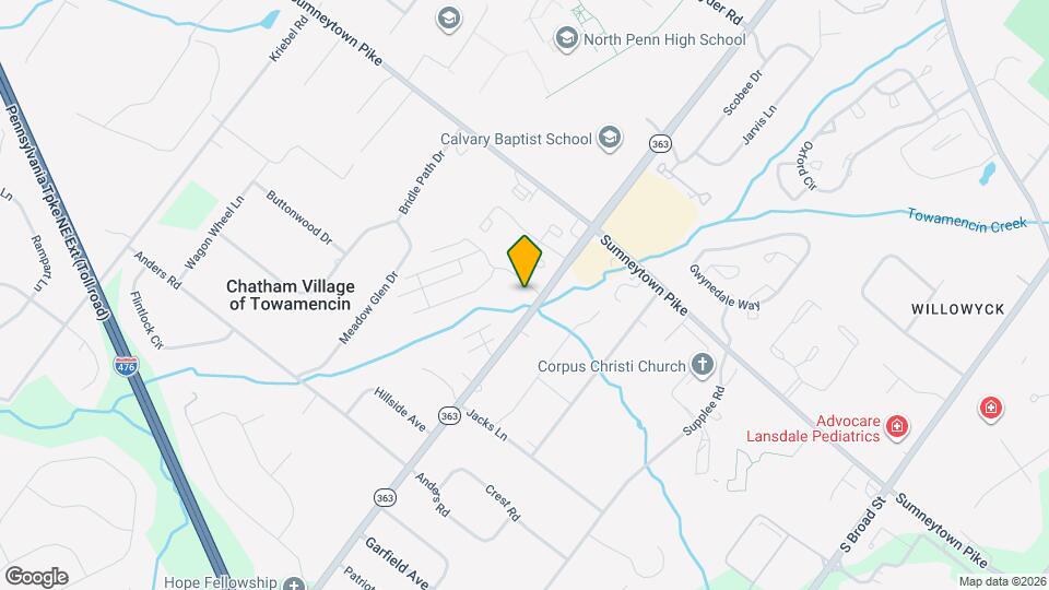 106 Bancroft Rd Map and Location Details