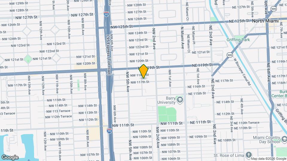 295 NW 117th St Map and Location Details
