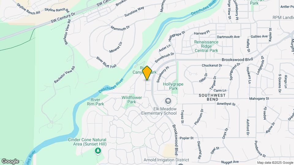 60974 Snowbrush Dr Map and Location Details