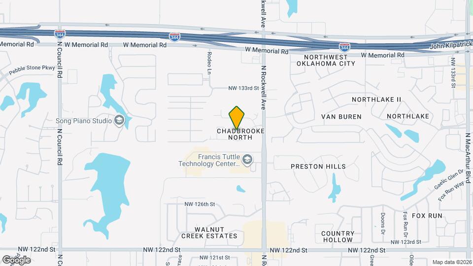 13004 Chadbrooke Pl Map and Location Details