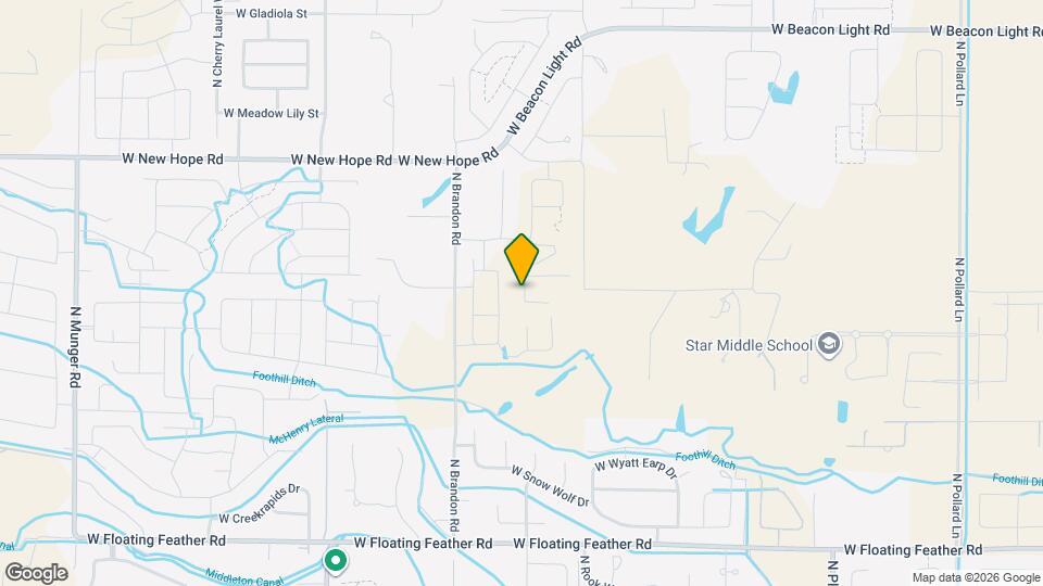 2415 N Silver Wolf Ave Map and Location Details