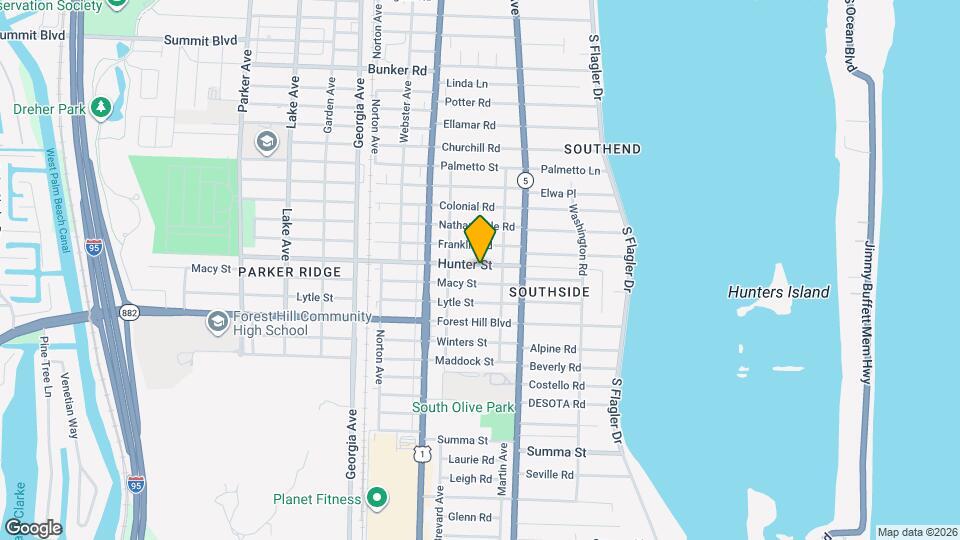 338 Hunter St Mapa y Detalles de la Ubicación