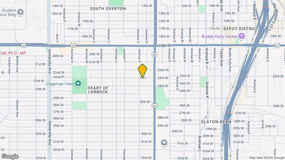 1721 23rd St Map and Location Details