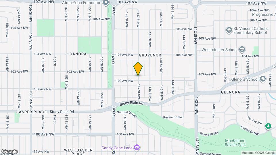 10316-10147 147 St NW Map and Location Details