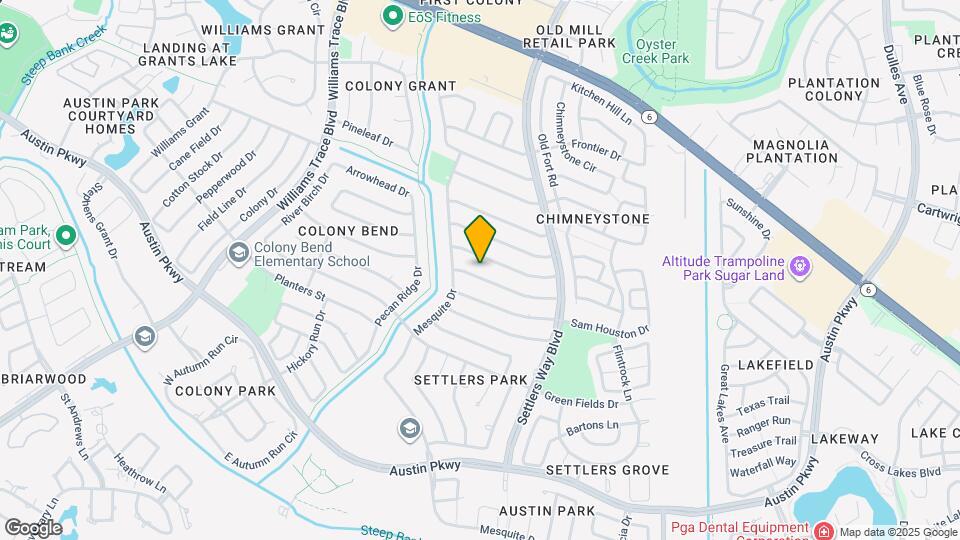 3015 Winchester Way Map and Location Details