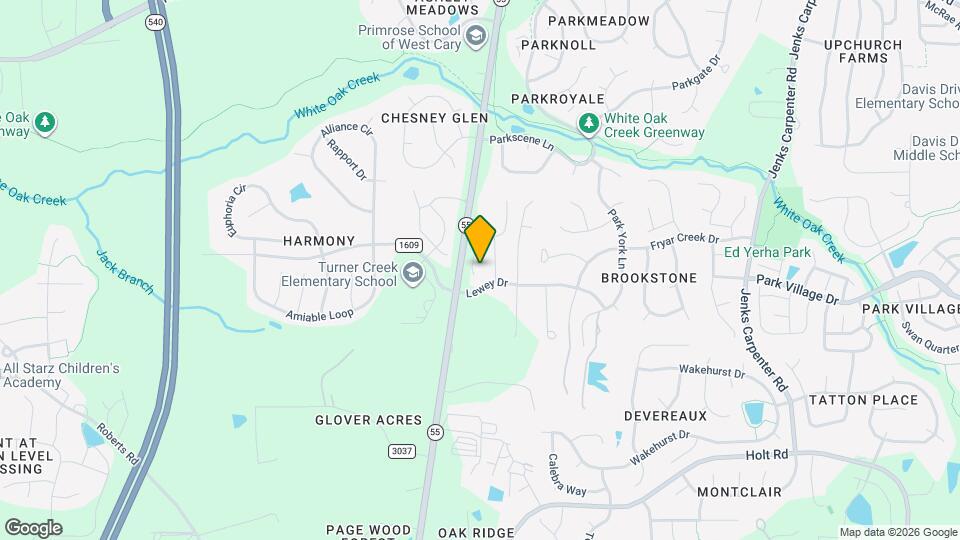 1235 Corkery Ridge Ct Mapa y Detalles de la Ubicación