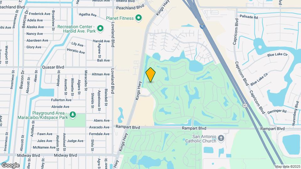 1661 Palace Ct Map and Location Details
