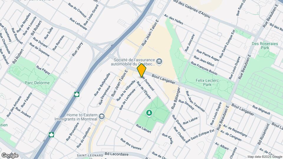 7380-7384 Dumesnil St Map and Location Details