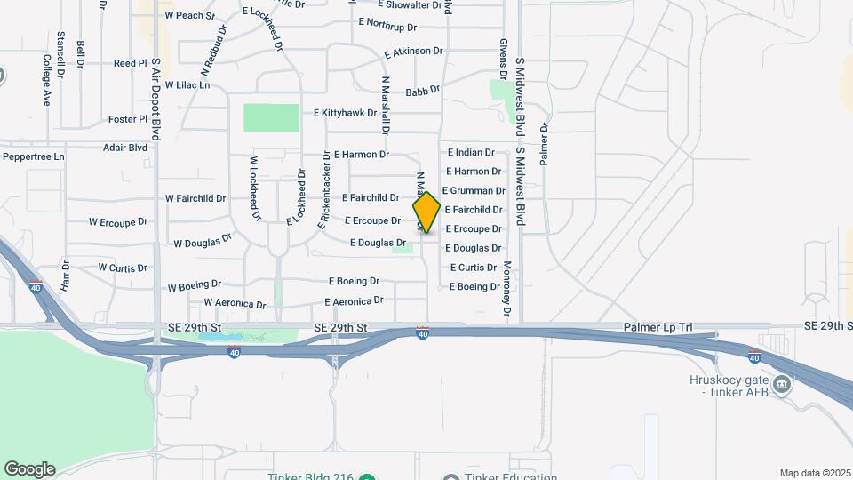 400 N Marshall Dr Map and Location Details