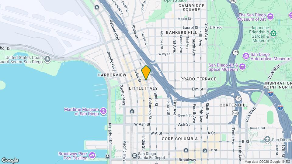 1918 Columbia St Map and Location Details