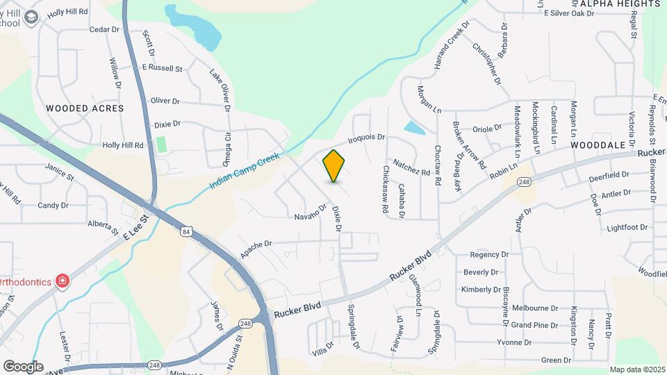 112 Sioux St Map and Location Details