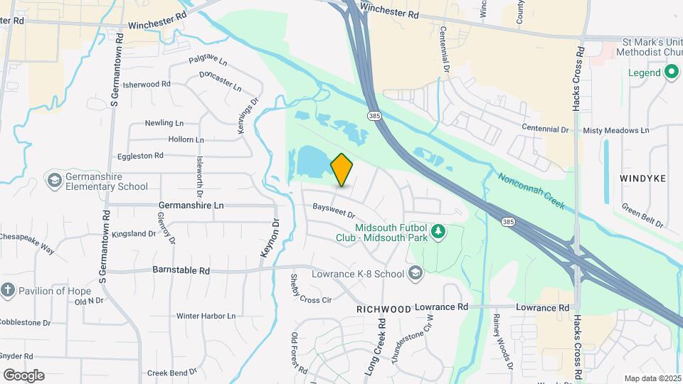 3936 Bittersweet Dr Map and Location Details