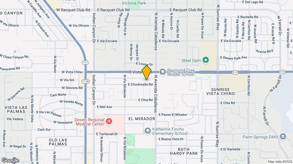 860 E Chuckwalla Rd Mapa y Detalles de la Ubicación