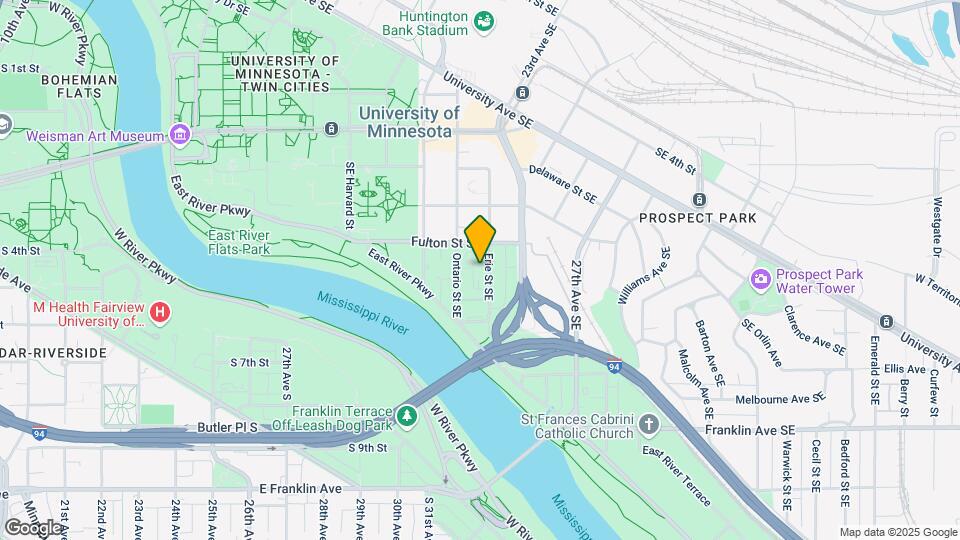 622 Erie St SE Mapa y Detalles de la Ubicación