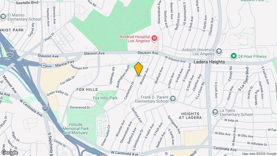 5900 Canterbury Dr, Unit A123 Mapa y Detalles de la Ubicación