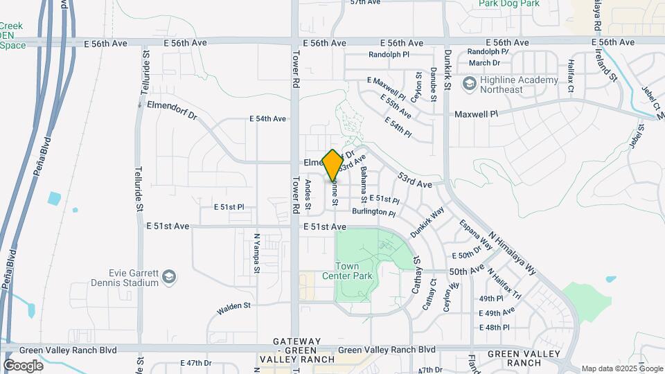 5194 Andes Way Map and Location Details