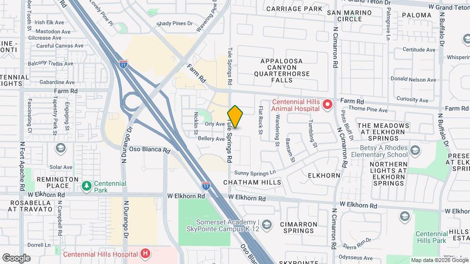 8340 Spruce Meadows Ave Map and Location Details