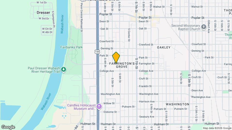 567 Farrington St Map and Location Details