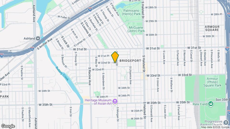 1005 W 32nd St Map and Location Details