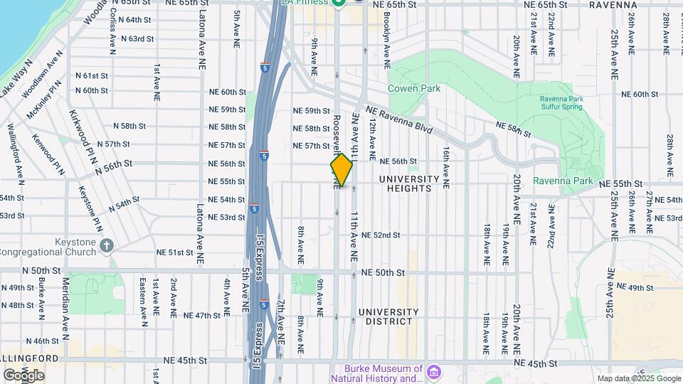 5336 Roosevelt Way NE-Unit -D Map and Location Details