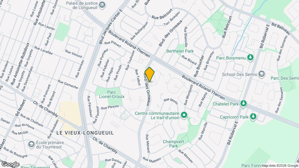 340-350 Des Ormeaux Map and Location Details