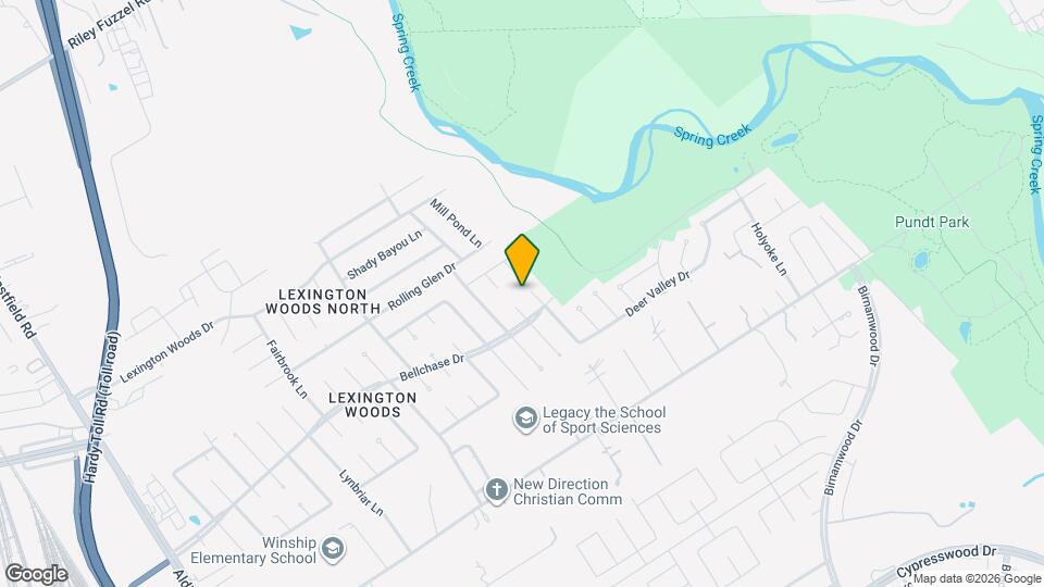 25515 Mill Pond Ln Map and Location Details