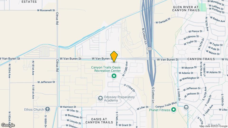 17391 W Woodlands Ave Map and Location Details
