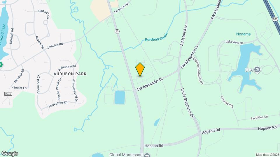 613 Bucknell Way Map and Location Details