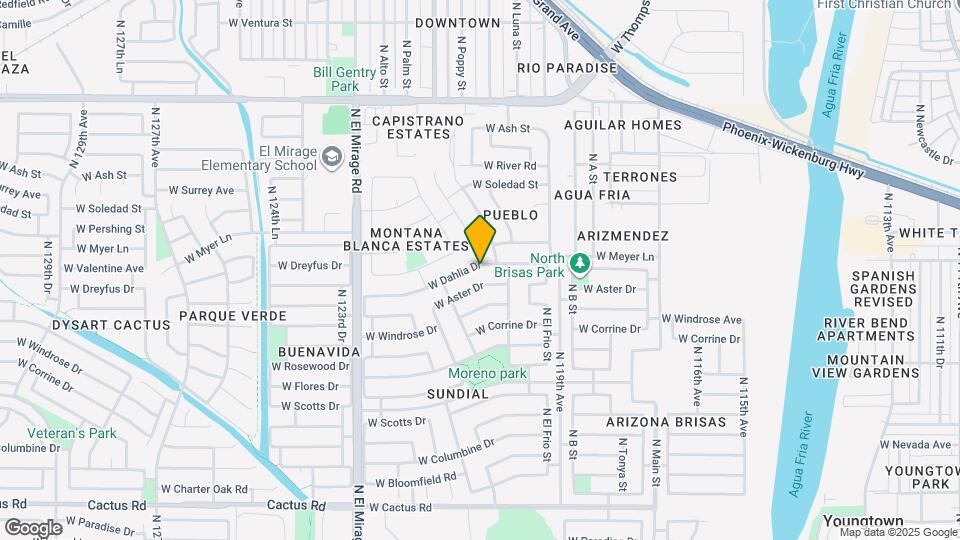 12031 W Dahlia Dr Map and Location Details