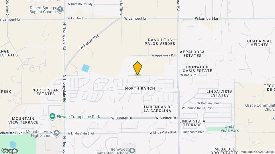 3294 W Treece Pl Map and Location Details