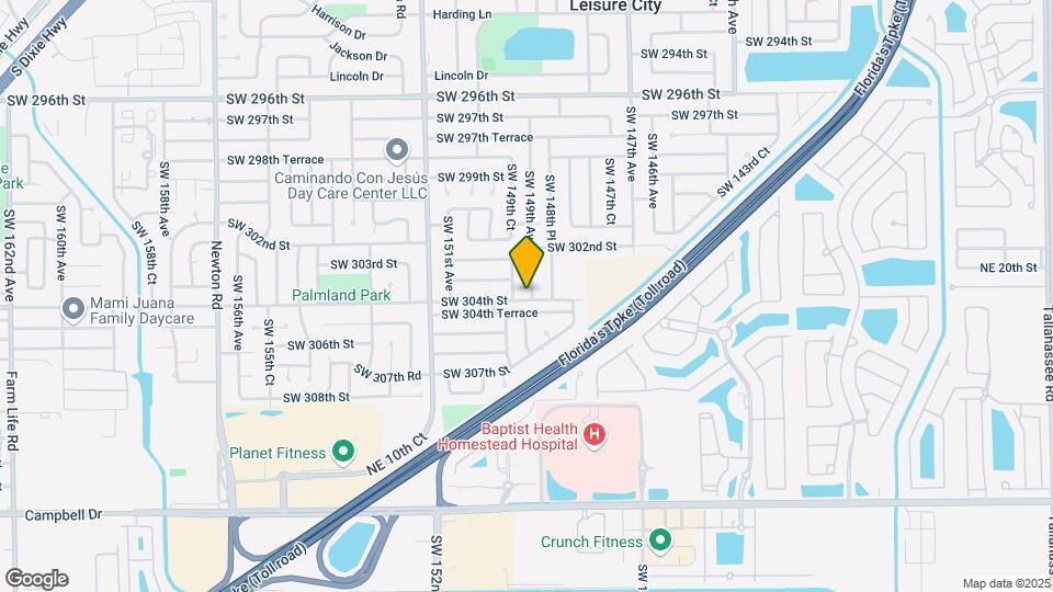30320 SW 149th Ave Map and Location Details