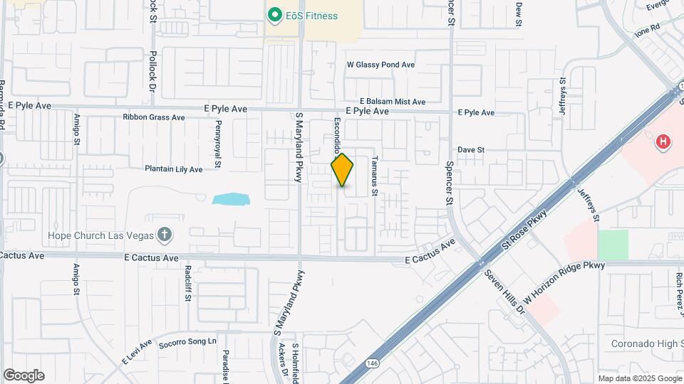 10355 Missouri Meadows St Map and Location Details