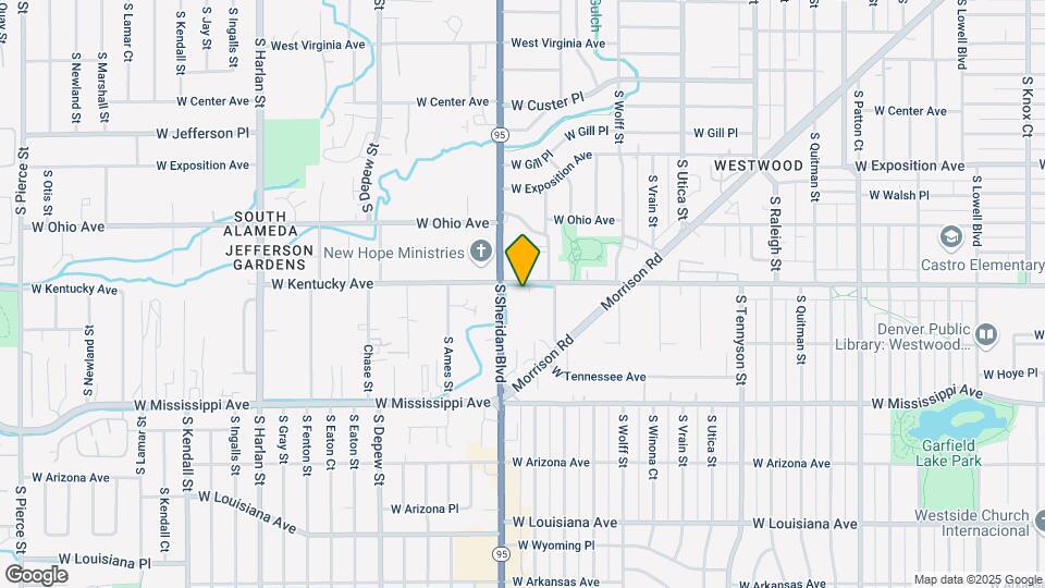 5100-5180 W Kentucky Ave Map and Location Details