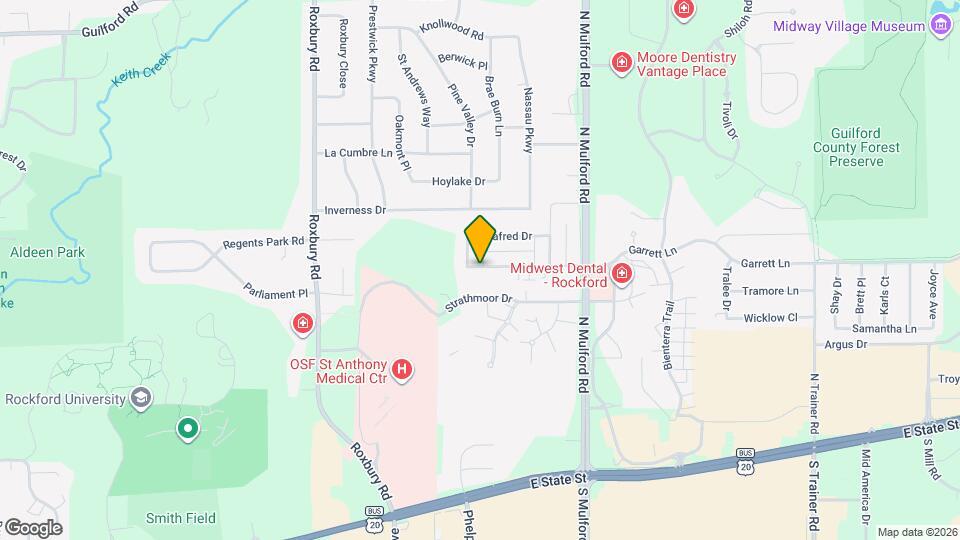 5807 Garrett Ln, Unit apt 2 Map and Location Details