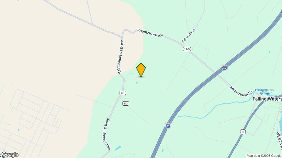 2352 Saint Andrews Dr Map and Location Details