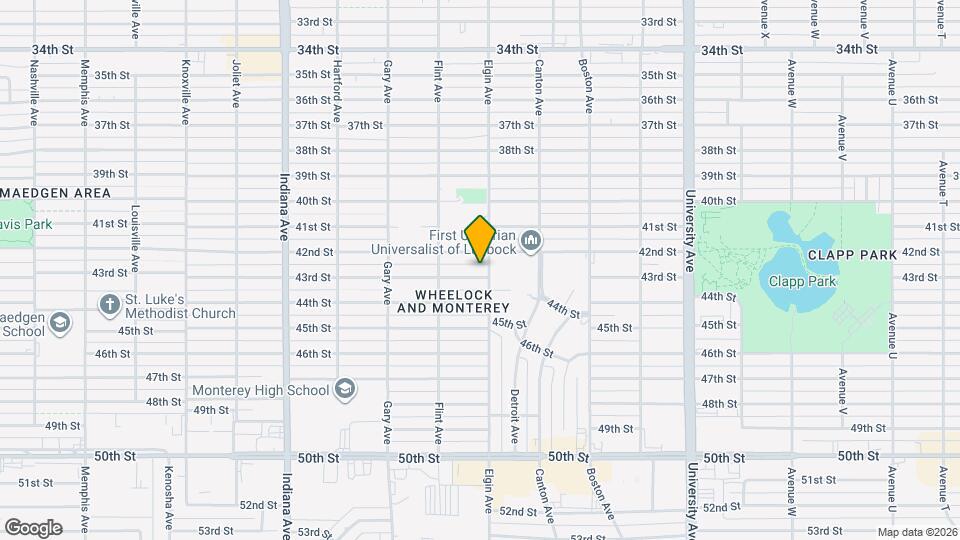 3004 43rd St Map and Location Details