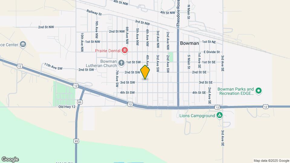 402 3rd St SW Map and Location Details