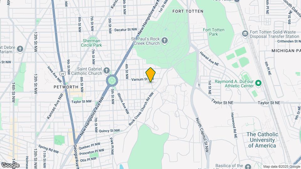 4214 2nd St NW Map and Location Details