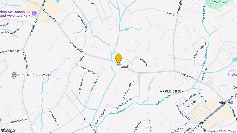 7007 Golden Spike Dr Mapa y Detalles de la Ubicación