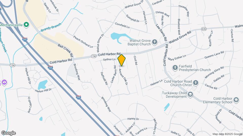 7238 Ancient Oak Dr Map and Location Details